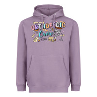 Lavender orthopedic crew Heavyweight Hoodie - MaliasSmallBusiness