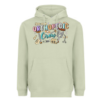 Matcha orthopedic crew Heavyweight Hoodie - MaliasSmallBusiness