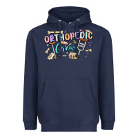 Navy orthopedic crew Heavyweight Hoodie - MaliasSmallBusiness