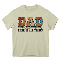 Mossy Dad Fixer Of All Things Heavy Core Tee - LillyAllenDesigns