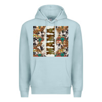 Blue Mist Western Mama Tumbler Premium Hoodie - BundleAndBundleShop