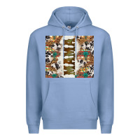 Colony Blue Western Mama Tumbler Premium Hoodie - BundleAndBundleShop