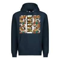 Navy Western Mama Tumbler Premium Hoodie - BundleAndBundleShop