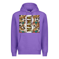 Purple Western Mama Tumbler Premium Hoodie - BundleAndBundleShop