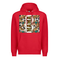 Red Western Mama Tumbler Premium Hoodie - BundleAndBundleShop