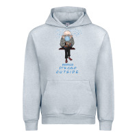 Heather Grey Bernie it's Cold Outside Urban Hoodie - Bettercallsaul