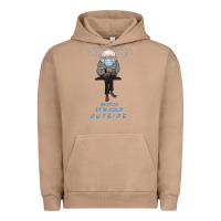 Pigment Burro Bernie it's Cold Outside Urban Hoodie - Bettercallsaul