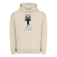 Pigment French Oak Bernie it's Cold Outside Urban Hoodie - Bettercallsaul