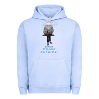 Pigment Grape Ice Bernie it's Cold Outside Urban Hoodie - Bettercallsaul