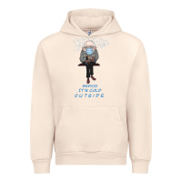 Sandshell Bernie it's Cold Outside Urban Hoodie - Bettercallsaul