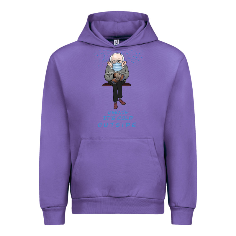 Bernie It's Cold Outside Urban Hoodie by Bettercallsaul | Teevron