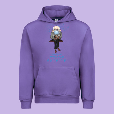 Bernie It's Cold Outside Urban Hoodie Designed By Bettercallsaul