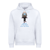 White Bernie it's Cold Outside Urban Hoodie - Bettercallsaul