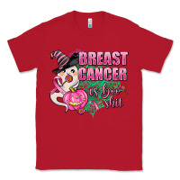Red breast cancer is boo shit Classic Tee - AdoDesignShop