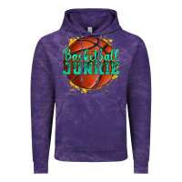 Cloud Purple basketball junkie Vintage Hoodie - texasbilliewilder