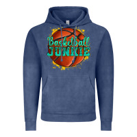 Vintage Denim basketball junkie Vintage Hoodie - texasbilliewilder