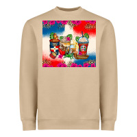 Mushroom dominican republic coffee cups Heavyweight Sweatshirt - Zillion Design Studio