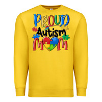 Lemon proud autism mom Premium Sweatshirt - MaliasSmallBusiness