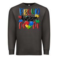 Smoke proud autism mom Premium Sweatshirt - MaliasSmallBusiness