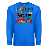 True Royal proud autism mom Premium Sweatshirt - MaliasSmallBusiness
