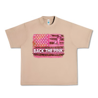 Burro Back The Pink American Flag Urban Heavy Tee - texasbilliewilder