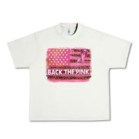 Pistachio Back The Pink American Flag Urban Heavy Tee - texasbilliewilder