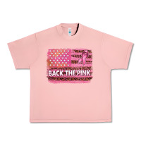 Salmon Back The Pink American Flag Urban Heavy Tee - texasbilliewilder