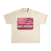 Sandshell Back The Pink American Flag Urban Heavy Tee - texasbilliewilder