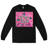 Black stronger than the stormcancer Long Sleeve Tee - AdoDesignShop