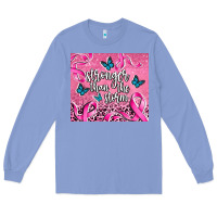 Colony Blue stronger than the stormcancer Long Sleeve Tee - AdoDesignShop