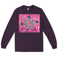 Plum stronger than the stormcancer Long Sleeve Tee - AdoDesignShop