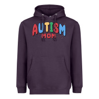 Plum autism mom Heavyweight Hoodie - MaliasSmallBusiness