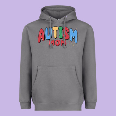 Autism Mom Heavyweight Hoodie Designed By Maliassmallbusiness