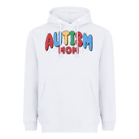 White autism mom Heavyweight Hoodie - MaliasSmallBusiness