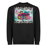 Black crafting queen Heavyweight Sweatshirt - Zillion Design Studio