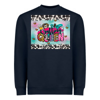 Navy crafting queen Heavyweight Sweatshirt - Zillion Design Studio