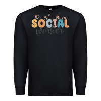 Black social worker Premium Sweatshirt - MaliasSmallBusiness