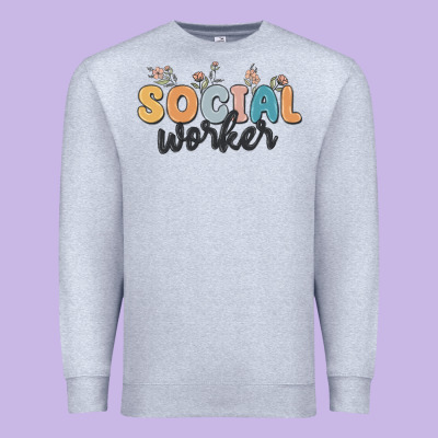 Social Worker Premium Sweatshirt Designed By Maliassmallbusiness