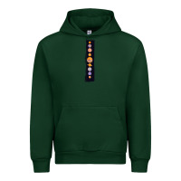 Foreset Green Planets Colour Urban Hoodie - Bettercallsaul