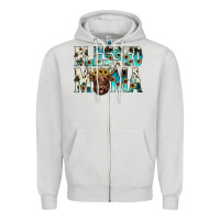 Dove Grey blessed mama Zipper Hoodie - JahusDesignShop