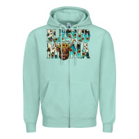Seafoam blessed mama Zipper Hoodie - JahusDesignShop