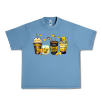 Pebble Blue ice hockey coffee cups Urban Heavy Tee - Zillion Design Studio