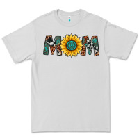 Dove Grey sunflower mom Premium Tee - Artiststas