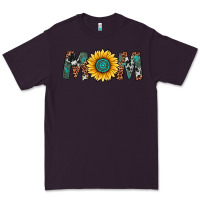 Plum sunflower mom Premium Tee - Artiststas