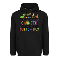 Black if nothing ever changed thered be no butterflies Heavyweight Hoodie - MaliasSmallBusiness