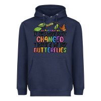 Navy if nothing ever changed thered be no butterflies Heavyweight Hoodie - MaliasSmallBusiness
