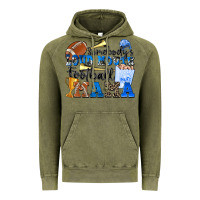 Vintage Olive somebody's loud mouth football mama Vintage Hoodie - Zillion Design Studio