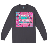 Smoke pink ribbon cancer Long Sleeve Tee - AdoDesignShop