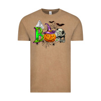 Vintage Coffee boo halloween Vintage Tee - Zillion Design Studio
