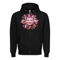 Black sunflower leopard Zipper Hoodie - JahusDesignShop